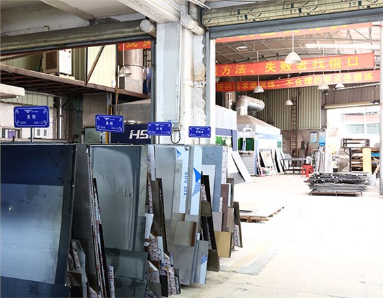 和藝不銹鋼生產車間