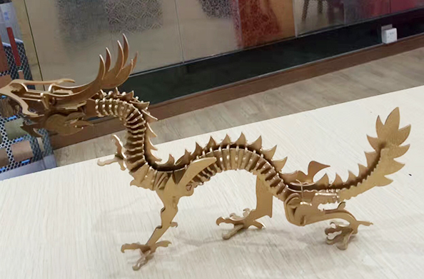 不銹鋼工藝品(龍):激光切割和焊接加工成型 不銹鋼工藝品(龍):激光切割和焊接加工成型